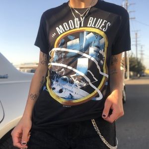 Vintage Moody Blues paper thin 80s T shirt